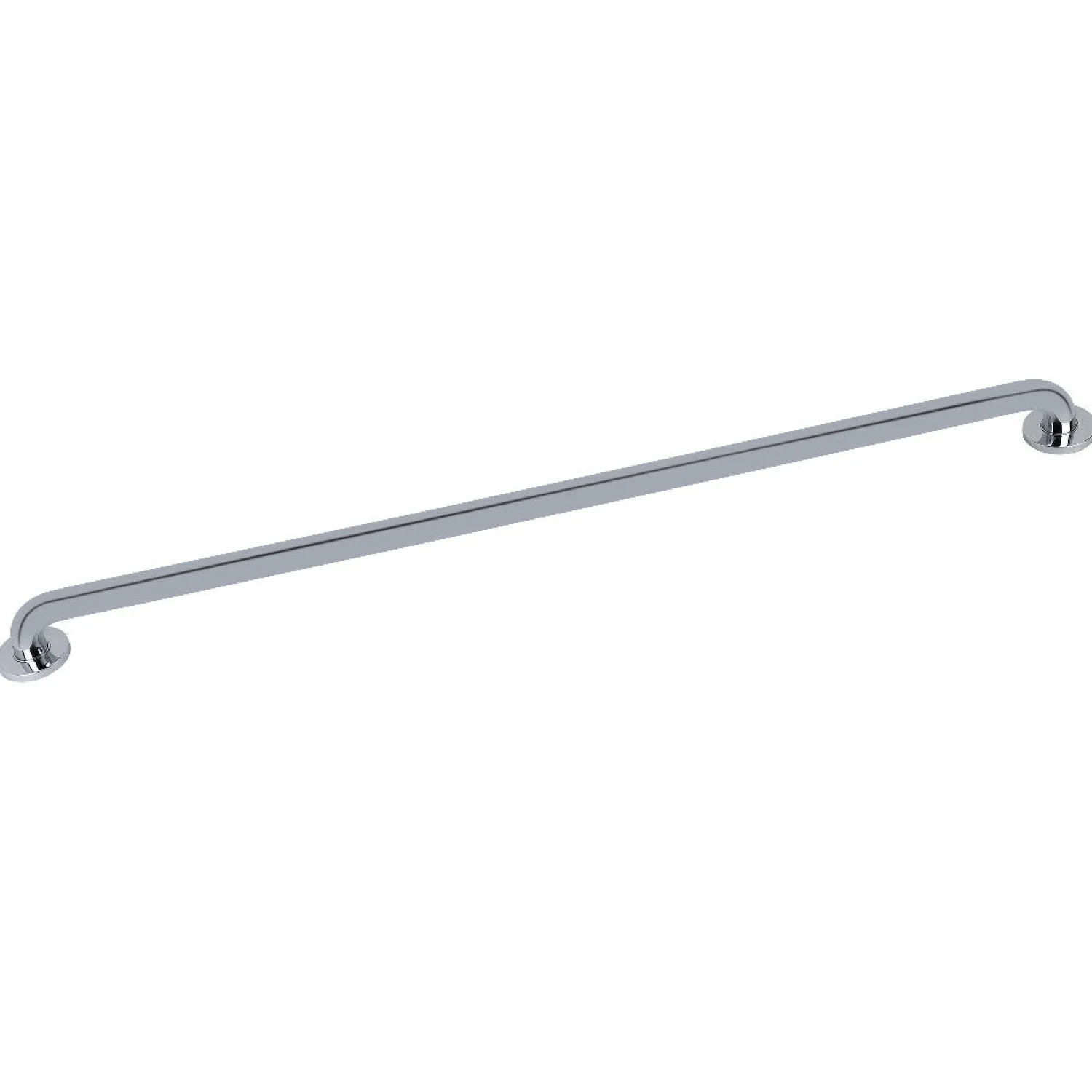 Hot Meridian 42" Brass ADA Grab Bar in Polished Chrome Grab Bars