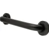 Sale Metropolitan 24" Brass Decorative Grab Bar in Oil Rubbed Bronze Grab Bars
