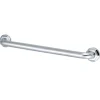 Clearance Metropolitan 36" Brass Decorative Grab Bar in Polished Chrome Grab Bars