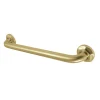 Clearance Metropolitan 18" Brass Decorative Grab Bar in Brushed Brass Grab Bars