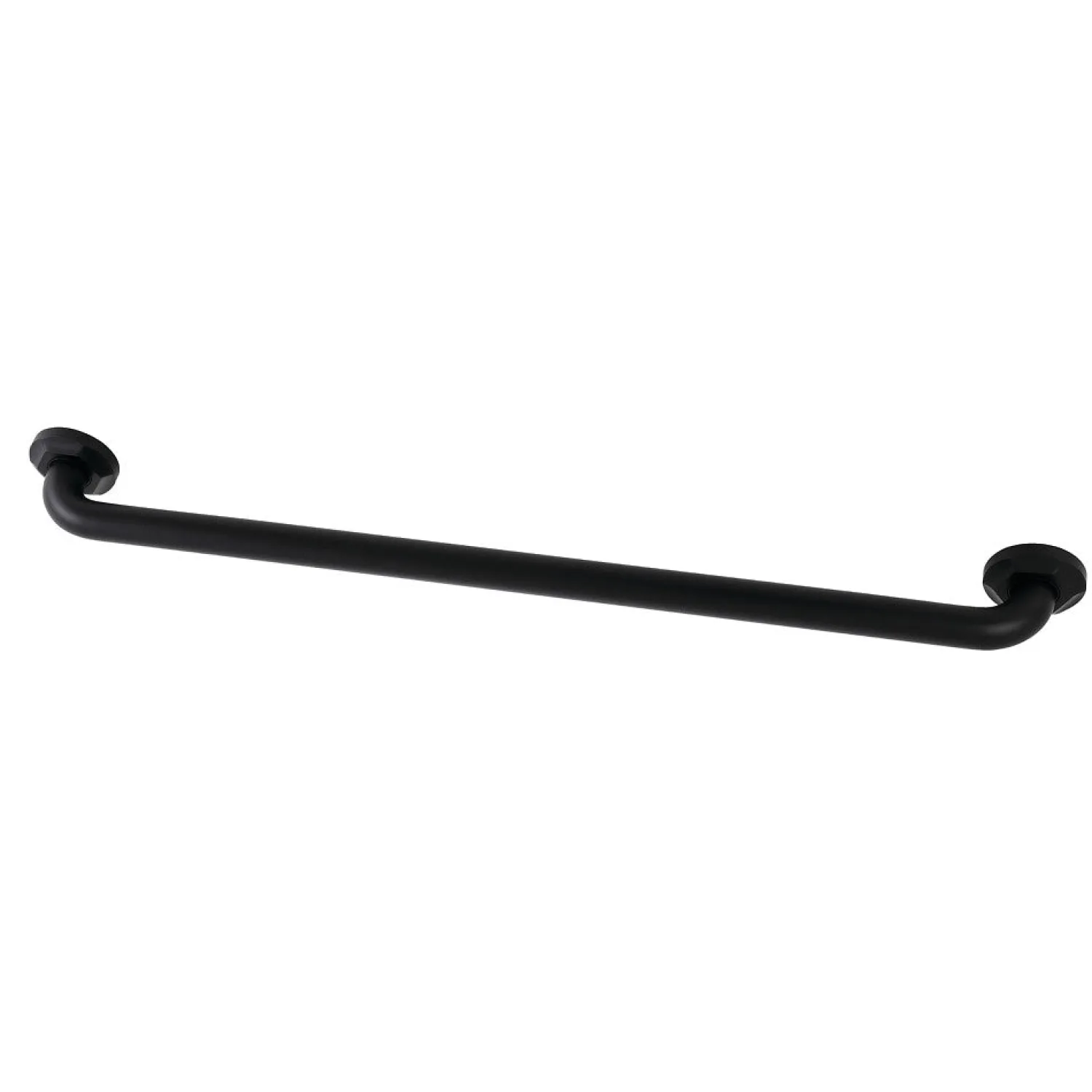 Hot Metropolitan 30" Brass Decorative Grab Bar in Matte Black Grab Bars