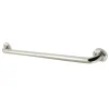 Online Metropolitan 30" Brass Decorative Grab Bar in Polished Nickel Grab Bars
