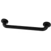 Sale Metropolitan 16" Brass Decorative Grab Bar in Matte Black Grab Bars