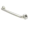 Best Metropolitan 16" Brass Decorative Grab Bar in Polished Nickel Grab Bars