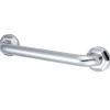Sale Metropolitan 12" Brass Decorative Grab Bar in Polished Chrome Grab Bars