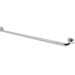 Sale Milano 48" Brass ADA Grab Bar in Polished Chrome Grab Bars