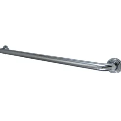 Milano 30" Brass Decorative Grab Bar in Polished Chrome Grab Bars