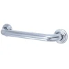 Milano 12" Brass Decorative Grab Bar in Polished Chrome Grab Bars