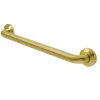 Outlet Milano 18" Brass Decorative Grab Bar in Brushed Brass Grab Bars