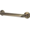 Hot Milano 24" Brass Decorative Grab Bar in Polished Brass Grab Bars