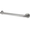 Sale Milano 16" Brass Grab Bar in Brushed Nickel Grab Bars