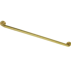 Sale Milano 36" Brass Grab Bar in Brushed Brass Grab Bars