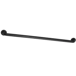Milano 36" Brass Grab Bar in Matte Black Grab Bars