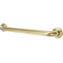 Online Milano 16" Brass Grab Bar in Polished Brass Grab Bars