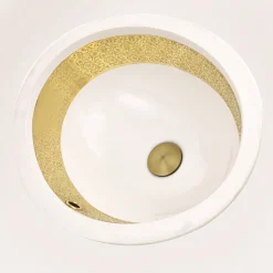 Discount Anzio Italian Fireclay Vanity Sink Undermount