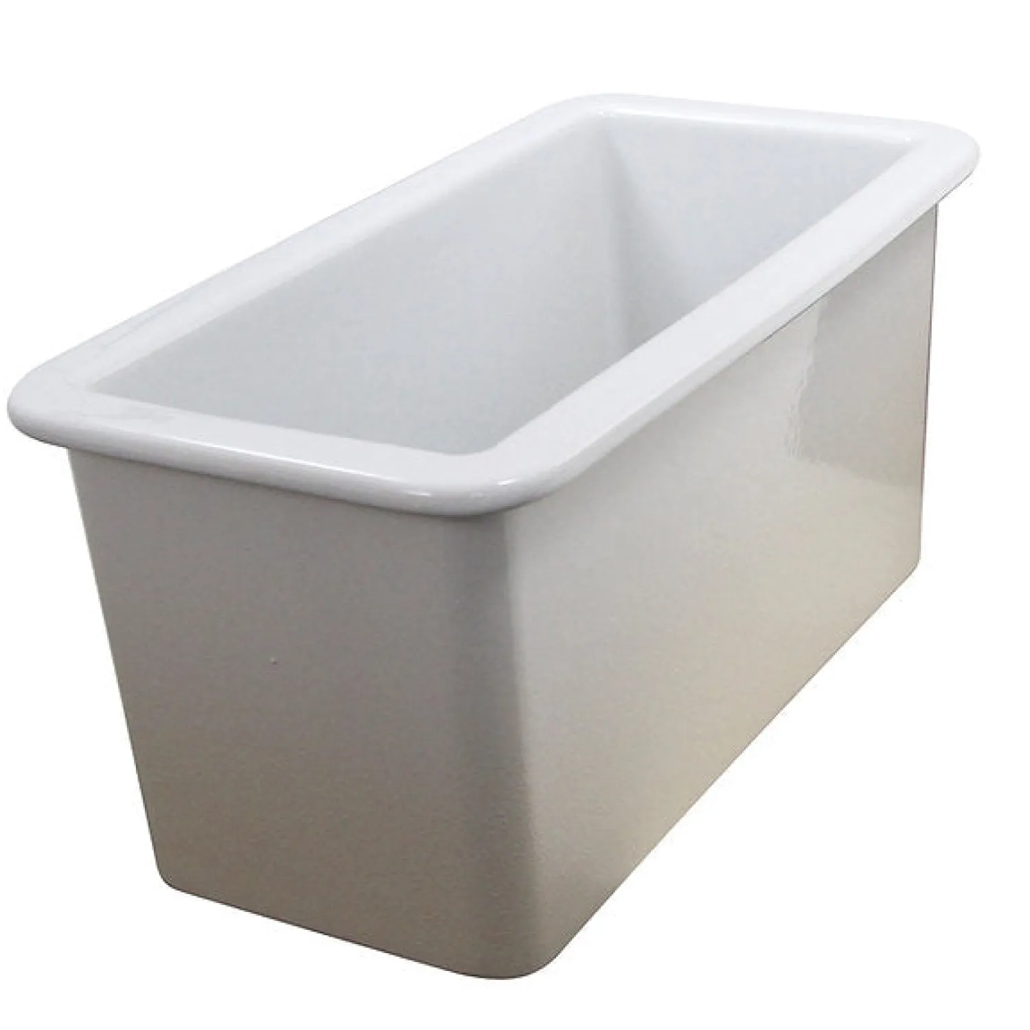 New Cape189 Single Bowl Dualmount Fireclay Bar-Prep Sink White Bar / Prep Sinks