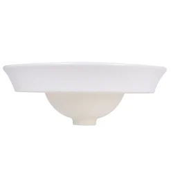 Hot Dinard Italian Fireclay Vanity Sink Semi-Recessed Sinks