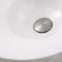 Hot Dinard Italian Fireclay Vanity Sink Semi-Recessed Sinks