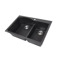 Best 60/40 Double Bowl Dual-Mount Granite Composite Drop-In / Top Mount Sinks|Double Bowl Sinks