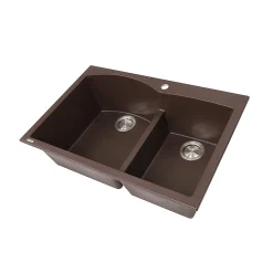 Best 60/40 Double Bowl Dual-Mount Granite Composite Drop-In / Top Mount Sinks|Double Bowl Sinks
