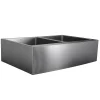 Best 33" Double Bowl Farmhouse Apron Front Stainless Steel Kitchen Sink Stainless Steel Sinks|Double Bowl Sinks