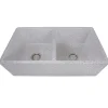 New Double Bowl Farmhouse Fireclay Sink with Pietra Sarda Finish Double Bowl Sinks|Apron Front / Farmhouse Sinks
