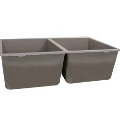 New 50/50 Double Bowl Undermount Granite Composite Double Bowl Sinks|Undermount Sinks