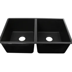 New 50/50 Double Bowl Undermount Granite Composite Double Bowl Sinks|Undermount Sinks