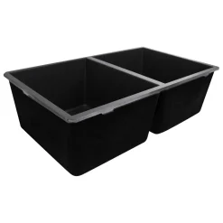 New 50/50 Double Bowl Undermount Granite Composite Double Bowl Sinks|Undermount Sinks