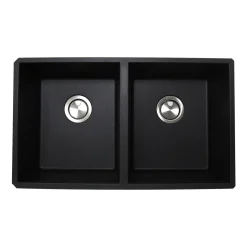New 50/50 Double Bowl Undermount Granite Composite Double Bowl Sinks|Undermount Sinks