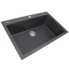 Online 33" Dual-Mount Granite Composite Sink Drop-In / Top Mount Sinks|Single Bowl Sinks
