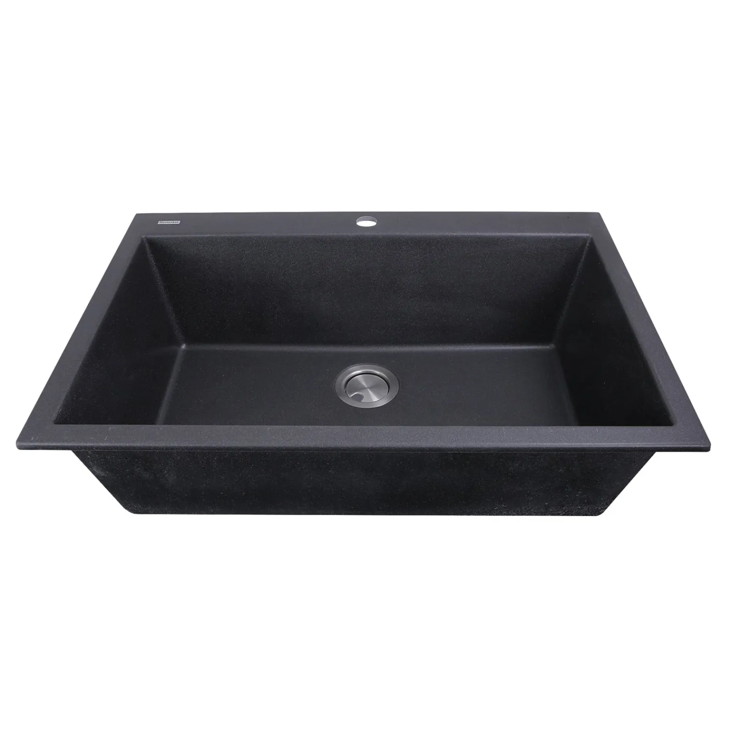 Online 33" Dual-Mount Granite Composite Sink Drop-In / Top Mount Sinks|Single Bowl Sinks