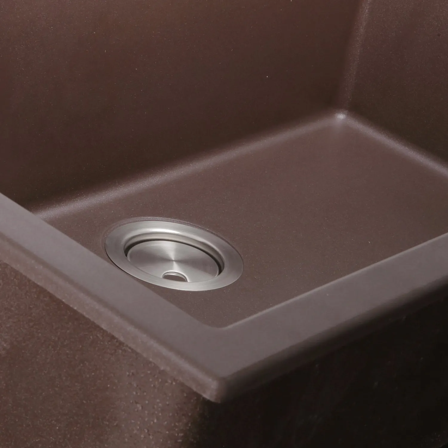 Online 33" Dual-Mount Granite Composite Sink Drop-In / Top Mount Sinks|Single Bowl Sinks