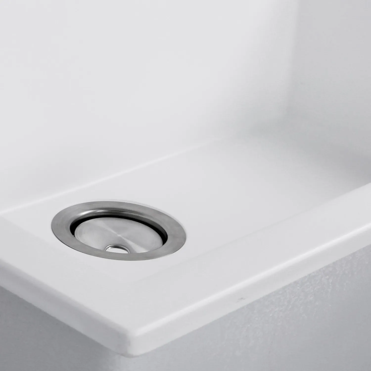 Online 33" Dual-Mount Granite Composite Sink Drop-In / Top Mount Sinks|Single Bowl Sinks
