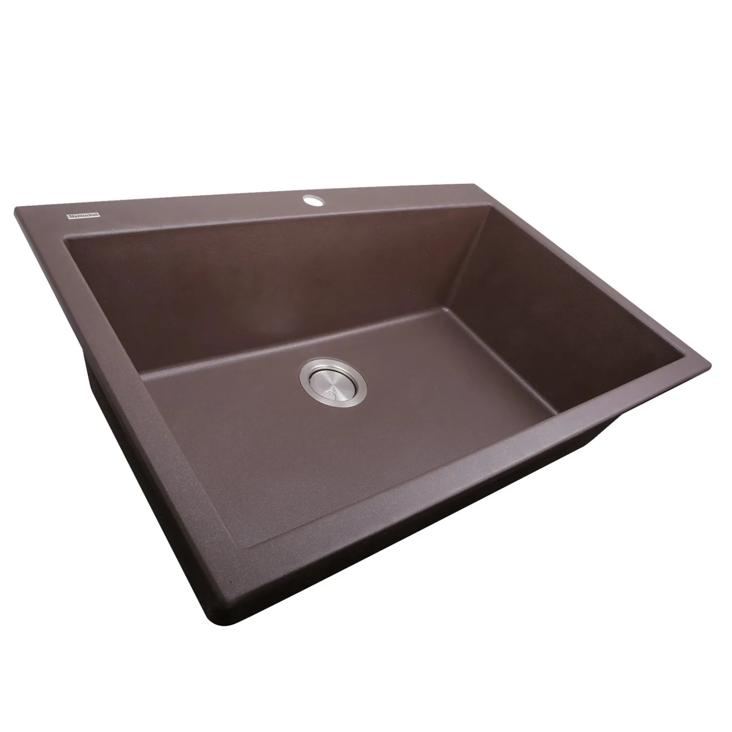 Online 33" Dual-Mount Granite Composite Sink Drop-In / Top Mount Sinks|Single Bowl Sinks
