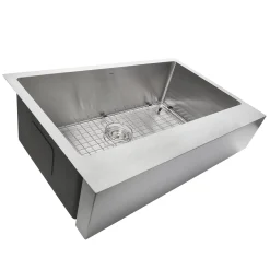 Outlet EZApron33 RetroFit Undermount Stainless Steel Kitchen Sink with 7