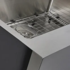 Outlet EZApron33 RetroFit Undermount Stainless Steel Kitchen Sink with 7