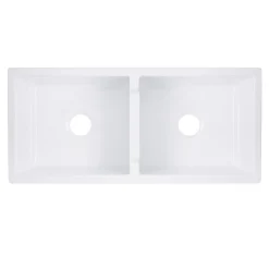 Discount Farmhouse Apron Fireclay Sink Hyannis-39-DBL Double Bowl Sinks|Apron Front / Farmhouse Sinks