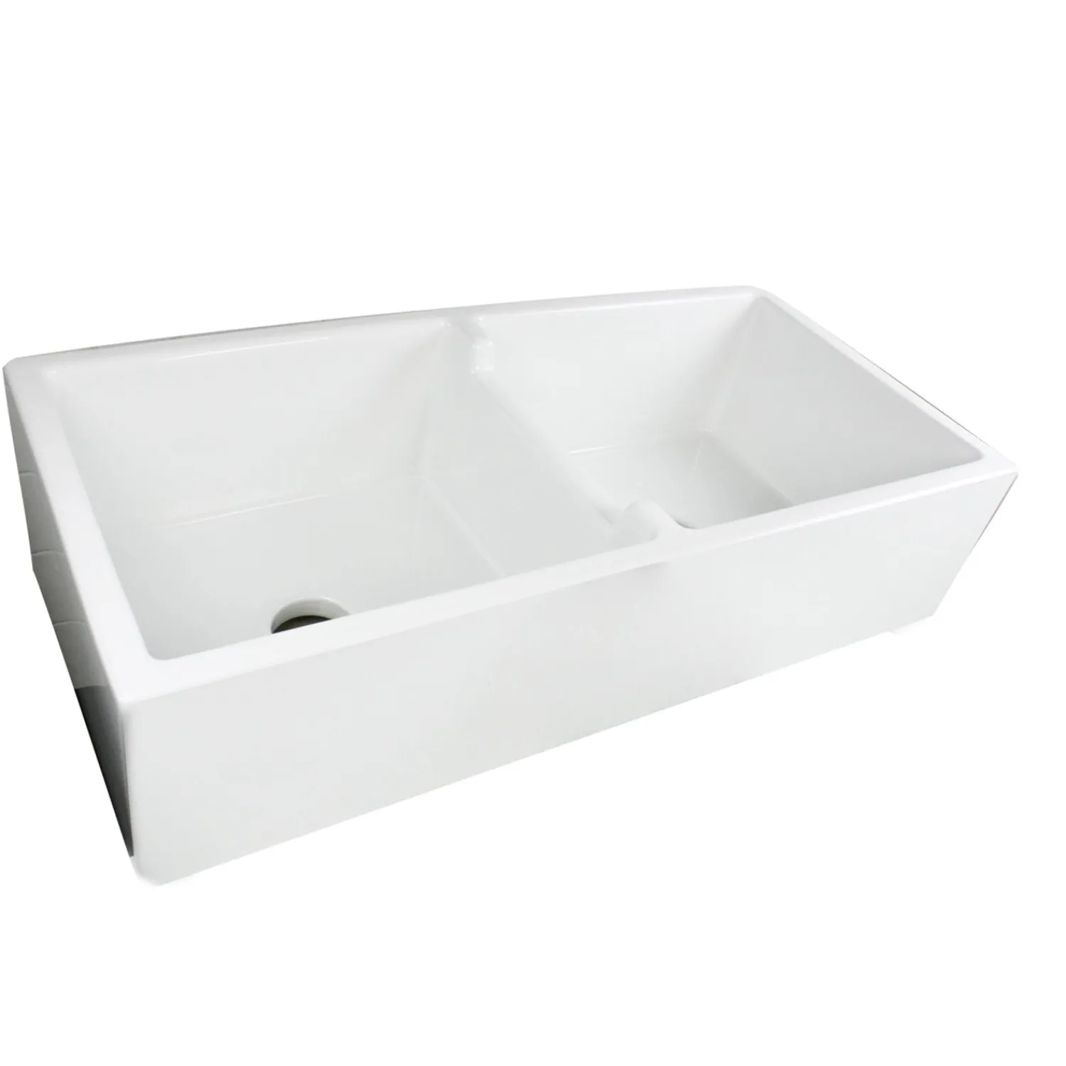 Discount Farmhouse Apron Fireclay Sink Hyannis-39-DBL Double Bowl Sinks|Apron Front / Farmhouse Sinks