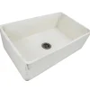 Best 33" Farmhouse Fireclay Sink with Shabby Straw Finish Single Bowl Sinks|Apron Front / Farmhouse Sinks