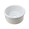 18" Fireclay Round Bar-Prep Sink Bar / Prep Sinks