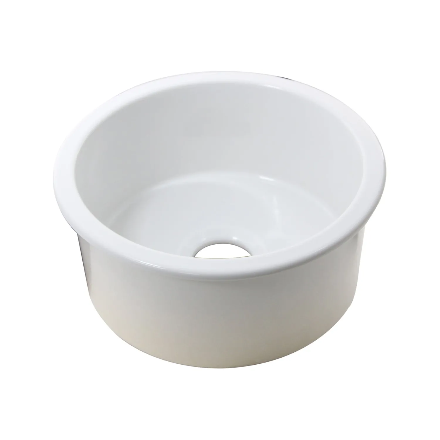 18" Fireclay Round Bar-Prep Sink Bar / Prep Sinks