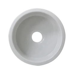 18" Fireclay Round Bar-Prep Sink Bar / Prep Sinks