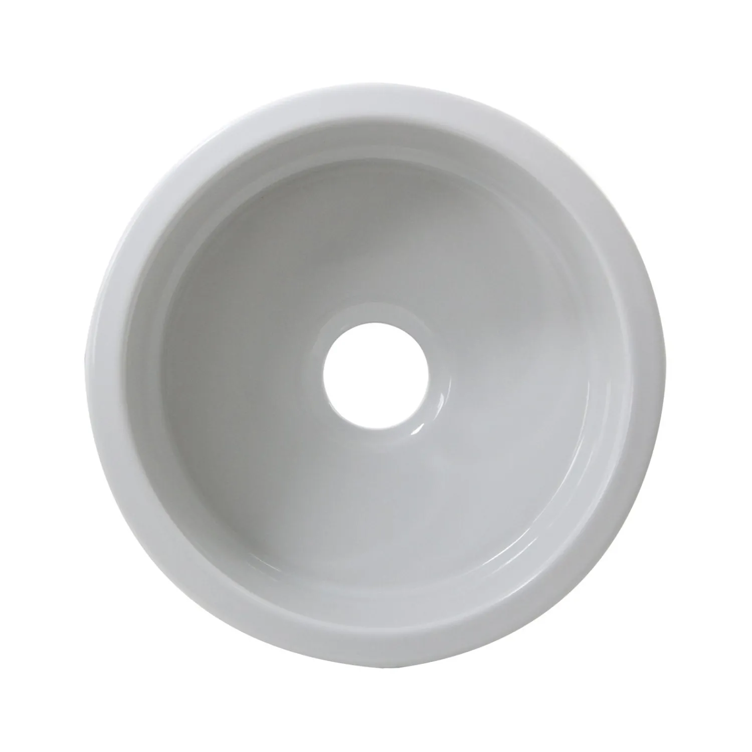 18" Fireclay Round Bar-Prep Sink Bar / Prep Sinks