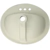 Outlet 20.25-Inch Drop-In Ceramic Vanity Sink DI2017-4 Drop-In / Top Mount Sinks