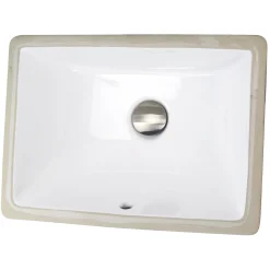 Best 16-Inch x 11-Inch Undermount Ceramic Sink Undermount