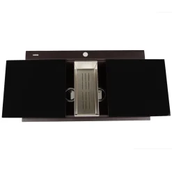 Discount Large Double Bowl Prep Station Topmount Granite Composite Drop-In / Top Mount Sinks|Double Bowl Sinks