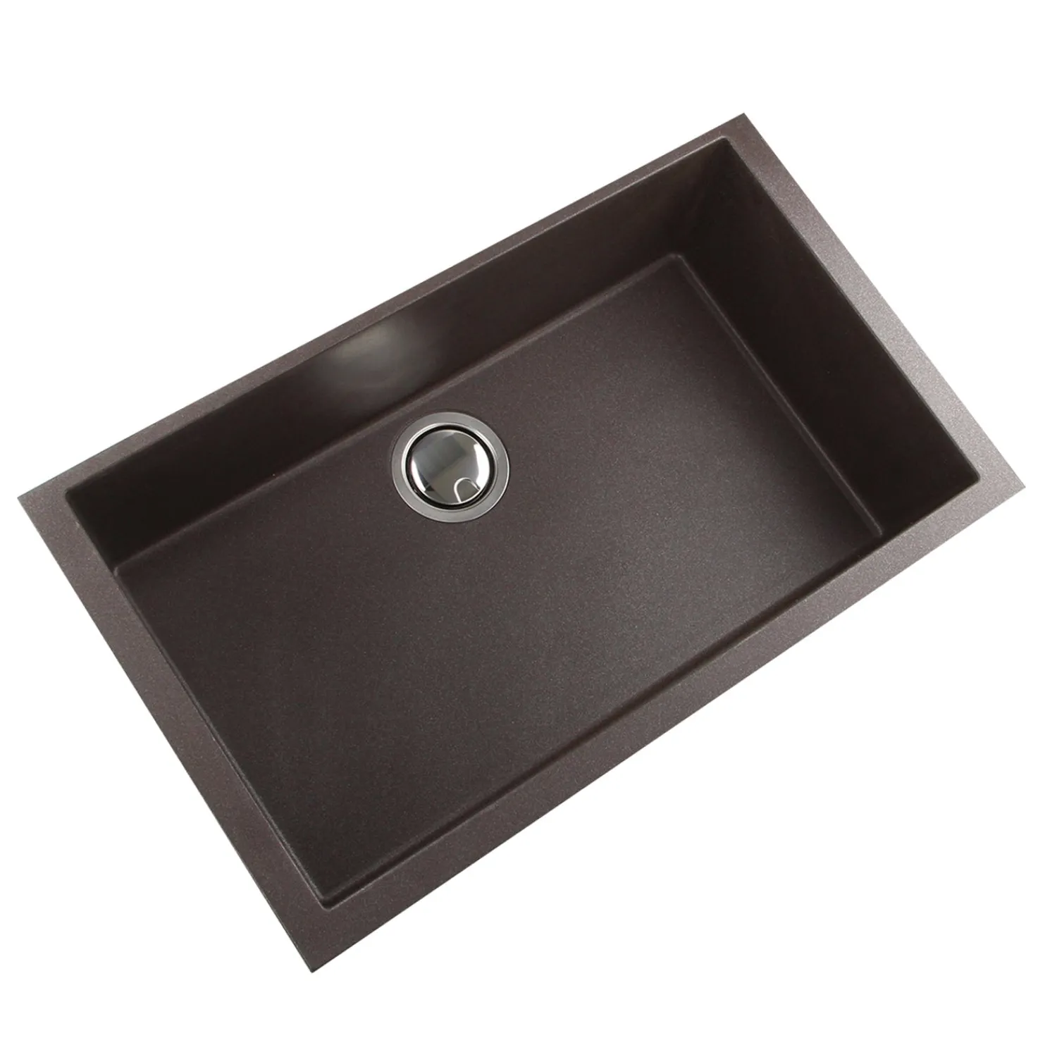 Hot Large Single Bowl Undermount Granite Composite Sinks Single Bowl Sinks|Undermount Sinks