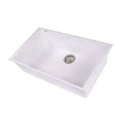 Hot Large Single Bowl Undermount Granite Composite Sinks Single Bowl Sinks|Undermount Sinks
