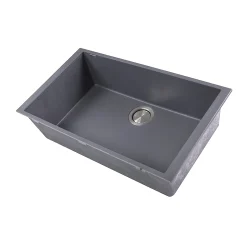 Hot Large Single Bowl Undermount Granite Composite Sinks Single Bowl Sinks|Undermount Sinks